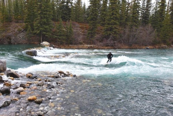 The images shows the wave created by the work Devcon Inc. did.